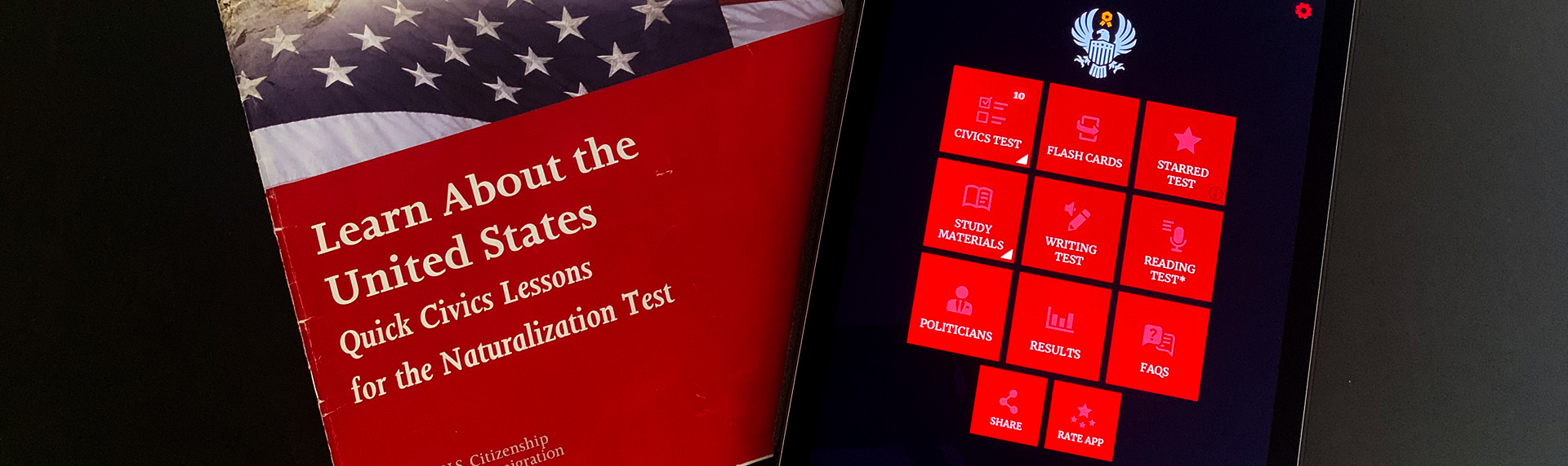 A Test For (Future and Current) US Citizenship Citizen Now App. Study