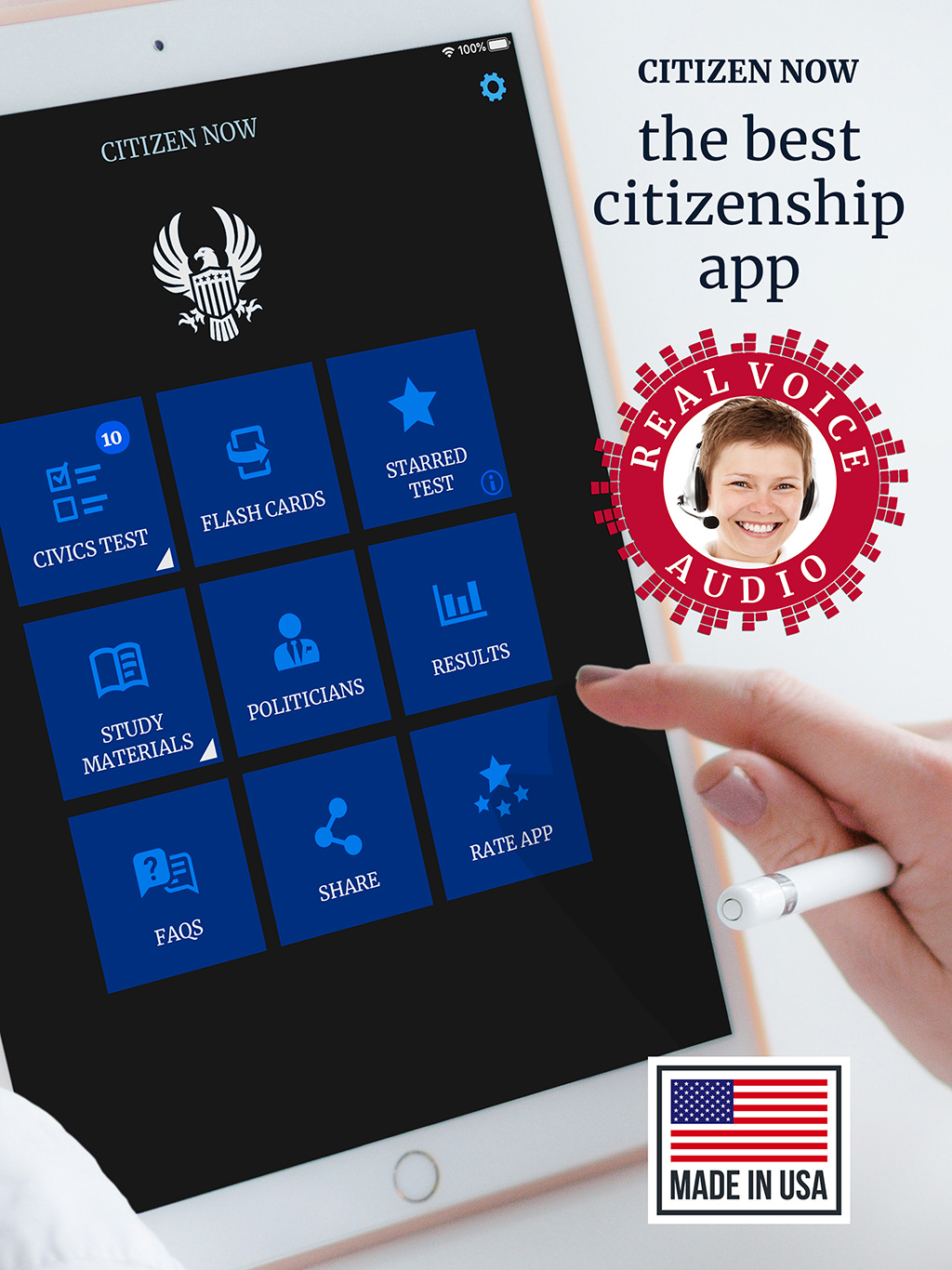 USCIS Announces Changes to Naturalization Test Citizen Now App. Study